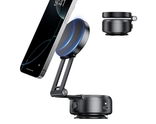 Автотримач XO C166 магнітний на присосці black TPS-2710000329848 2710000329848