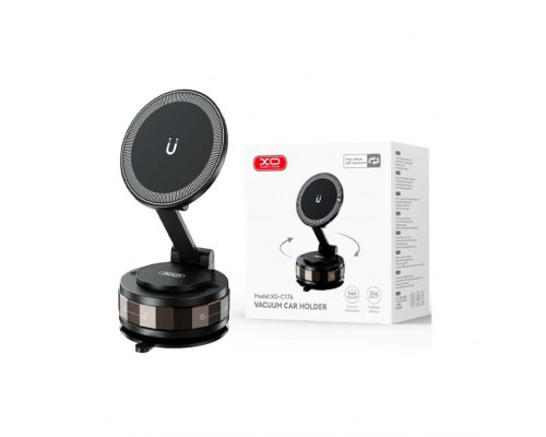 Тримач XO C176 магнітний на присосці black TPS-2710000333456 2710000333456