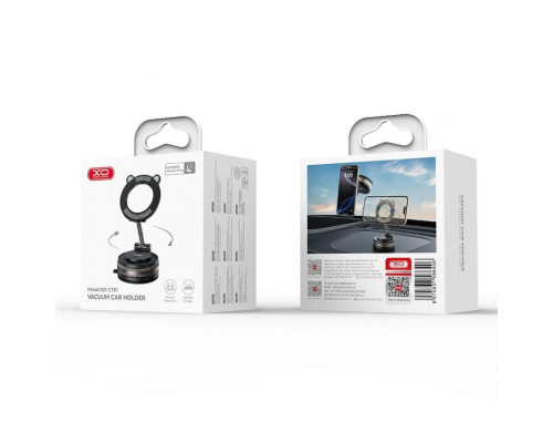Тримач XO C181 магнітний на вакуумній присосці black TPS-2710000337904 2710000337904