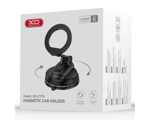 Тримач XO C175 магнітний на вакуумній присосці black TPS-2710000337935 2710000337935