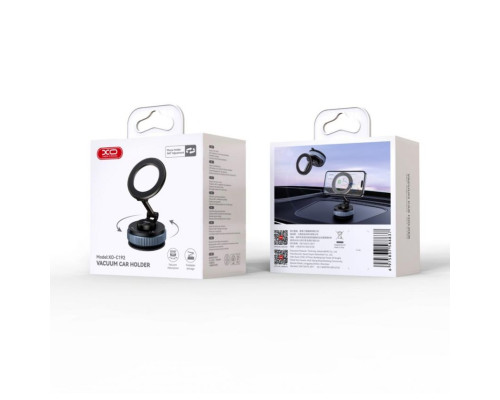 Тримач XO C192 магнітний на вакуумній присосці black/blue TPS-2710000344483 2710000344483