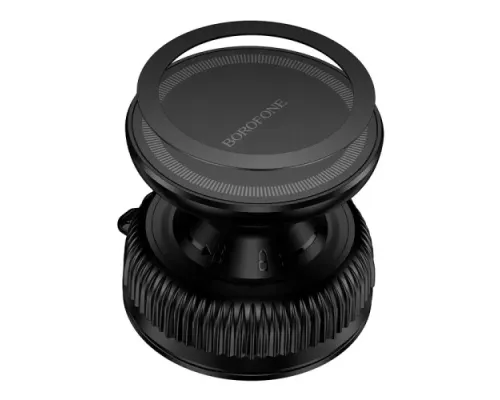 Автотримач магнітний BOROFONE BH139 Rider vacuum suction cup magnetic holder(universal) чорний mag-6941991124815146061
