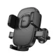 Автотримач Hoco H75 Crown one-button car holder(air outlet) black metal grey mag-6942007646901145285