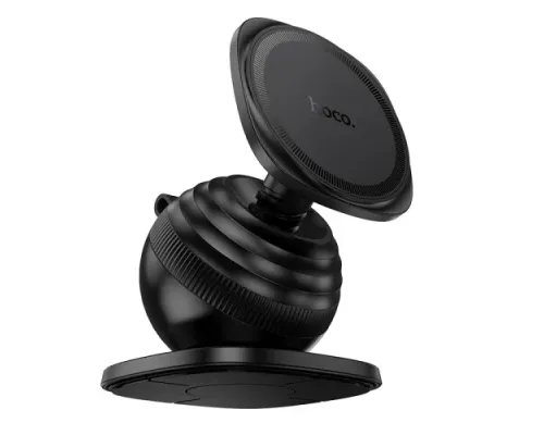 Автотримач Hoco H103 Daisy magnetic ring car holder(center console) Чорний mag-6942007674485153777