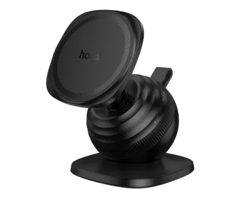 Автотримач Hoco H103 Daisy magnetic ring car holder(center console) Чорний mag-6942007674485153777