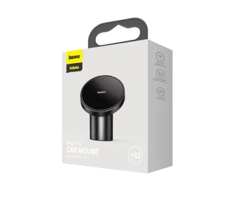 Автотримач Baseus Magnetic Car Mount (For Dashboards and Air Outlets) 2in1 Black SULD-01 mag-6953156232709147507