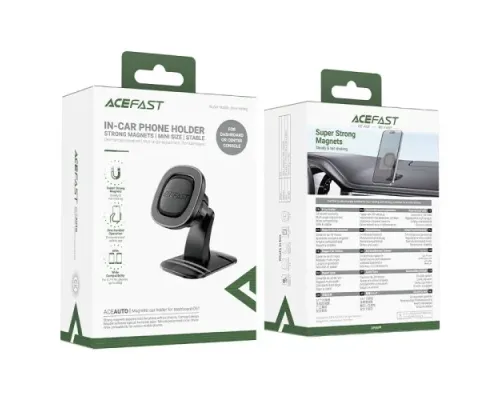 Тримач ACEFAST D51 MagSafe car holder for dashboard Black mag-6974316284154153304