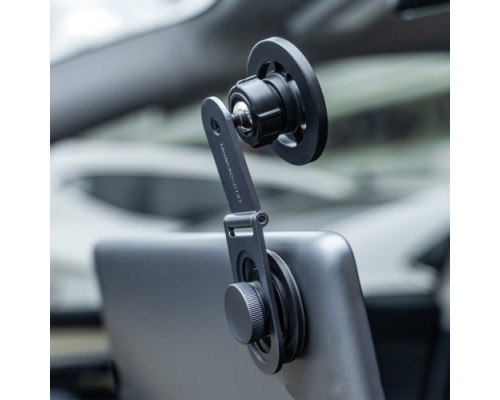Автотримач XO C147 Metal Magnetic Car Holder Чорний mag-692068085806430227