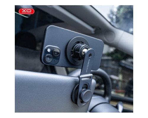 Автотримач XO C147 Metal Magnetic Car Holder Чорний mag-692068085806430227