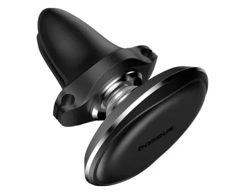 Автотримач Baseus Magnetic Car Mount Phone Holder with Cable Clip Air Vent Black C40141201113-00 mag-6932172648763144171