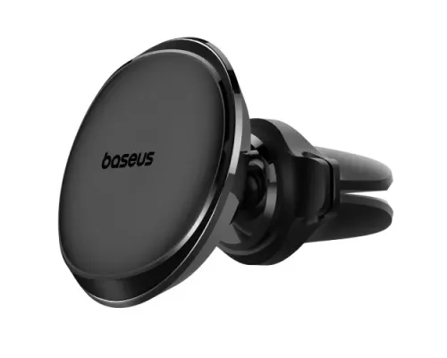 Автотримач Baseus Magnetic Car Mount Phone Holder with Cable Clip Air Vent Black C40141201113-00 mag-6932172648763144171
