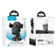 Автотримач Hoco H76 Crown one-button car holder(center console) black metal grey mag-6942007646918145286