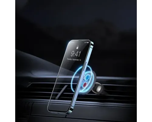 Автотримач Baseus C01 Magnetic Phone Holder (Air Outlet Version) Black C40140802113-00 mag-6932172648725147475