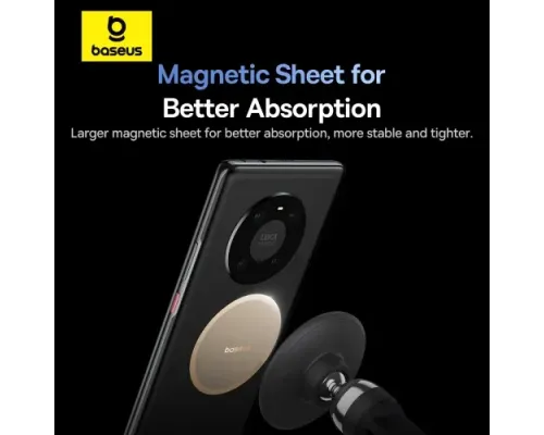 Автотримач Baseus C01 Magnetic Phone Holder (Air Outlet Version) Black C40140802113-00 mag-6932172648725147475
