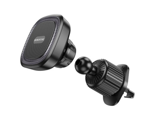 Автотримач BOROFONE BH96 NT Ice magnetic car holder(air outlet) чорний mag-6941991105401140891