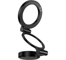 Автотримач Hoco H98 Rider folding Ring Magnetic Car holder(center console) Чорний mag-6942007673037153127