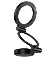 Автотримач Hoco H98 Rider folding Ring Magnetic Car holder(center console) Чорний mag-6942007673037153127