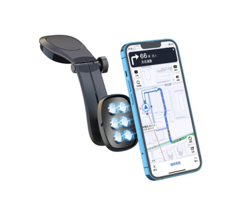 Автотримач XO C101 Magnetic Car Phone Holder Чорний mag-6920680829767134575