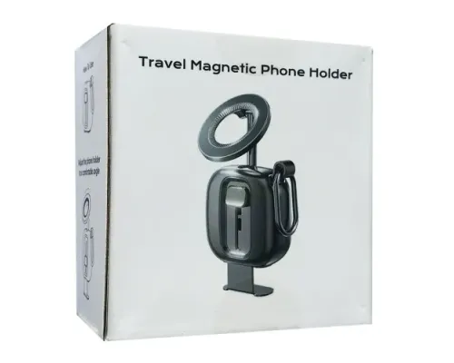 Тримач для подорожей L09 MagSafe Travel Phone Holder Black mag-2000001648414147621