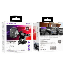 Автотримач BOROFONE BH97 NT Ice magnetic car holder(center console) чорний mag-6941991105418140892