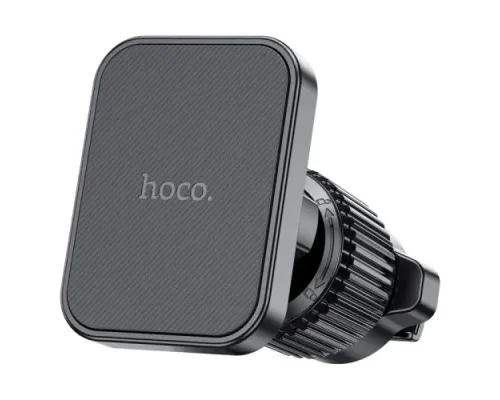 Автотримач Hoco H32 Cheetah magnetic ring car holder(air outlet) Чорний mag-6942007614467146156