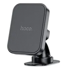 Автотримач Hoco H33 Cheetah magnetic ring car holder(center console) Чорний mag-6942007614474145084