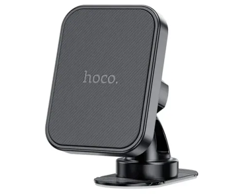Автотримач Hoco H33 Cheetah magnetic ring car holder(center console) Чорний mag-6942007614474145084