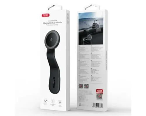 Автотримач XO C189 Waterfall Velcro Holder Чорний mag-6975837587717147368