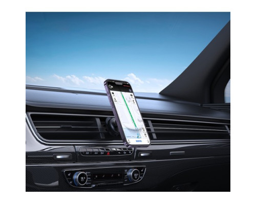 Автотримач XO C130 Magnetic suction air outlet Чорний mag-692068084572919766