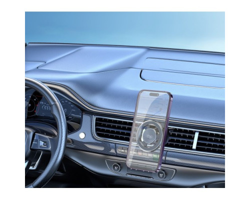 Автотримач XO C130 Magnetic suction air outlet Чорний mag-692068084572919766