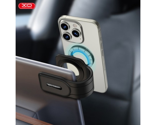 Автотримач XO C145 Magnetic Velcro Bracket Чорний mag-692068085775357256