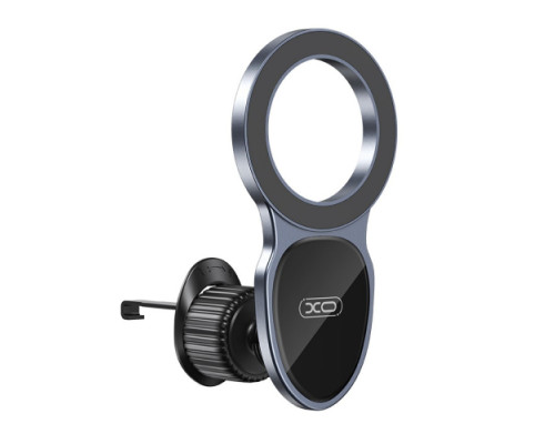 Автотримач XO C154 Round Drip Magnetic Air Vent Car Holder чорний mag-6920680861637136220