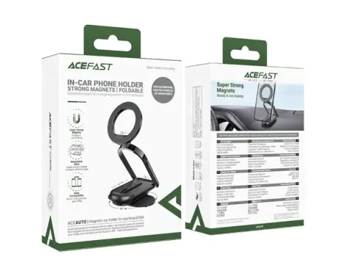 Тримач ACEFAST D54 MagSafe car holder for dashboard Black mag-6974316284321153310