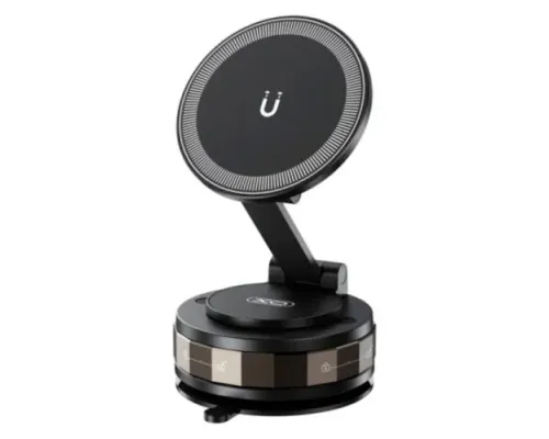 Автотримач XO C176 Manual Suction Cup Holder Чорний mag-6975837585119147339