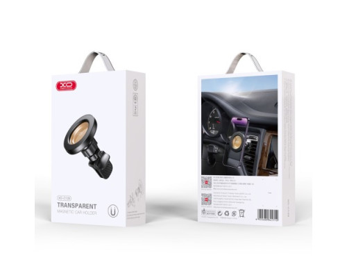 Автотримач XO C129 Magnetic suction air outlet Чорний mag-692068084571219767