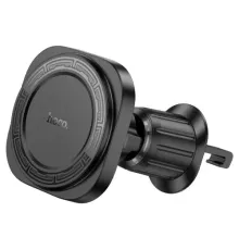 Автотримач Hoco H28 Rainbow ring magnetic car holder(air outlet) Чорний mag-6942007611459145270