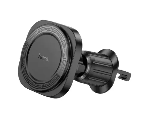 Автотримач Hoco H28 Rainbow ring magnetic car holder(air outlet) Чорний mag-6942007611459145270