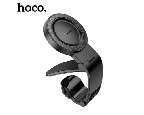 Автотримач Hoco H60 Show ring magnetic car holder(dashboard) Чорний mag-6942007637602144369