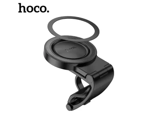 Автотримач Hoco H60 Show ring magnetic car holder(dashboard) Чорний mag-6942007637602144369