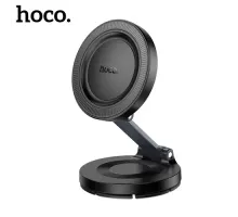 Автотримач Hoco H61 Show folding ring magnetic car holder(dashboard) Чорний mag-6942007637619144408