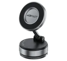 Тримач ACEFAST E28 manual suction cup MagSafe phone holder Metal Gray mag-6974316284833153322