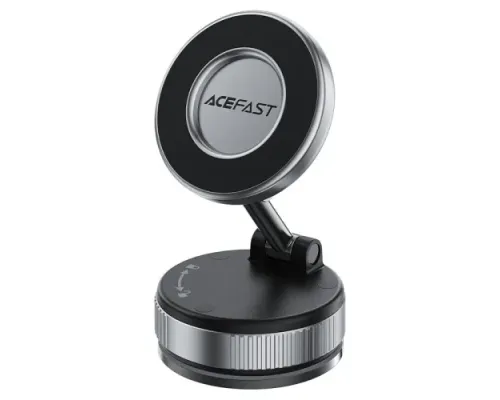 Тримач ACEFAST E28 manual suction cup MagSafe phone holder Metal Gray mag-6974316284833153322