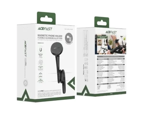 Тримач ACEFAST E36 multifunctional flexible MagSafe phone holder Black mag-6974316286080153368