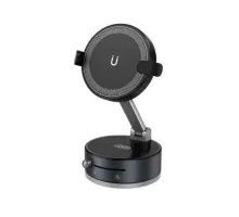 Автотримач XO C178 Magnetic + Clamping Arm Bracket Чорний mag-6975837585393147341