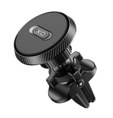 Автотримач XO C122 Round magnetic bracket with air outlet Чорний mag-6920680835713141104