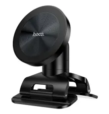 Автотримач Hoco H97 Eminent Ring Magnetic Car holder Чорний mag-6942007673020153953