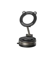 Автотримач XO C181 Cat Head Manual Suction Cup Swivel Stand Чорний mag-6975837586406147352