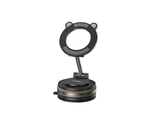 Автотримач XO C181 Cat Head Manual Suction Cup Swivel Stand Чорний mag-6975837586406147352