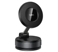 Автотримач Hoco H86 Dragon manual suction cup magnetic holder(universal) black metal gray mag-6942007658560145303