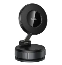 Автотримач Hoco H86 Dragon manual suction cup magnetic holder(universal) black metal gray mag-6942007658560145303